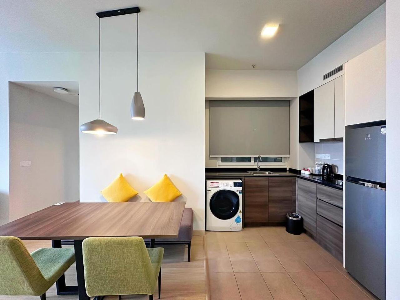 스위스-가든 호텔 앤 레지던스 겐팅 하이랜드 겐팅 하일랜드 외부 사진 A typical kitchen in a serviced apartment